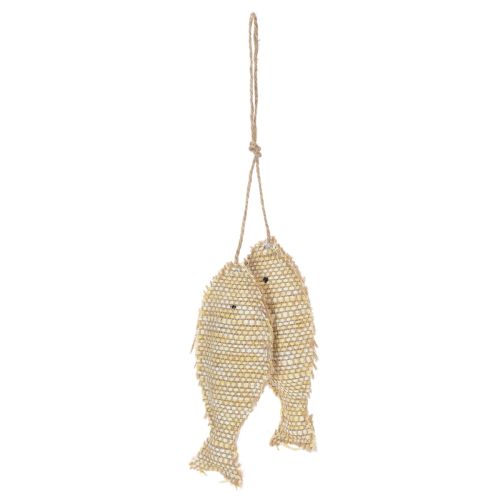 Pingente decorativo náutico para pendurar, peixe decorativo, 32 cm de altura. | Floristik24.pt