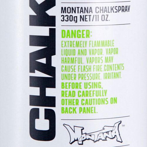 Itens Spray de marcação Chalk White Matt Montana 400ml