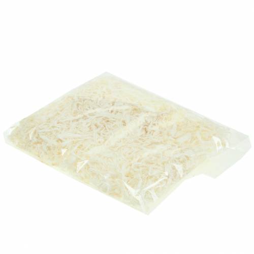 Floristik24 Algodão Mulberry alvejado 150g
