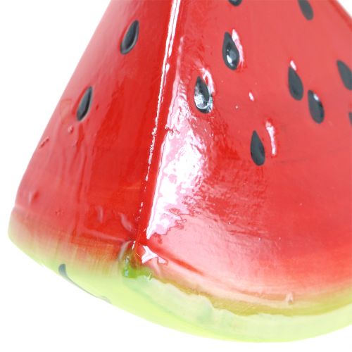 Floristik24 Pedaço de melão de cerâmica 12cm 3pcs