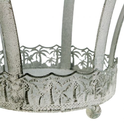 Floristik24 Coroa de metal para decoração Ø20,5cm Alt.26cm