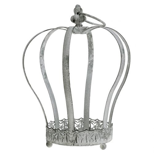 Floristik24 Coroa de metal para decoração Ø20,5cm Alt.26cm