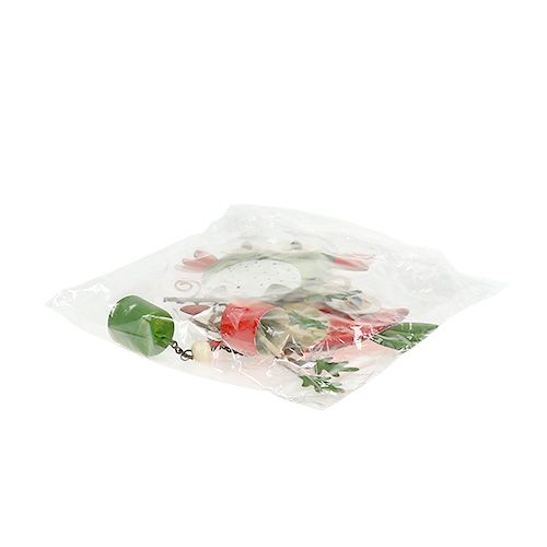 Floristik24 Coruja de metal para pendurar 12cm 2pcs
