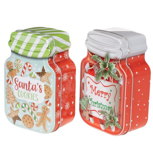 Lata de metal para biscoitos