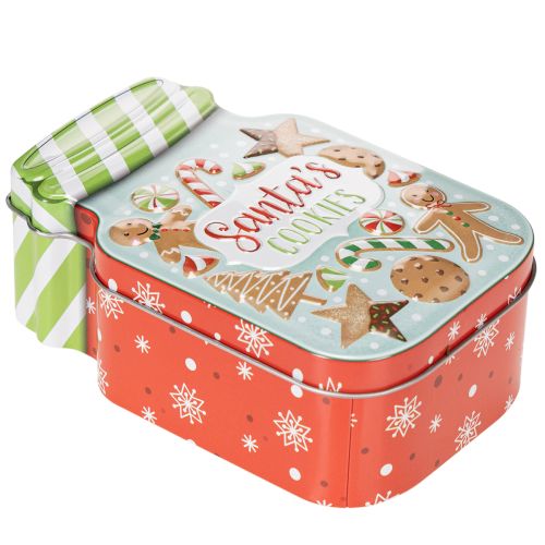 Lata de metal para biscoitos