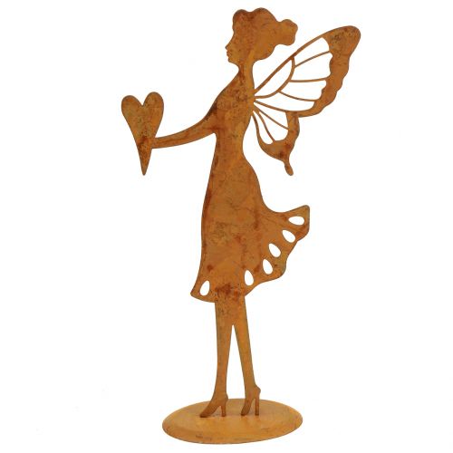 Floristik24 Figura decorativa Elf Edelrost H24cm