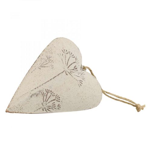 Floristik24 Coração de metal, coração decorativo para pendurar, decoração coração A11cm 3uds