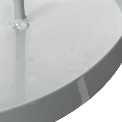 Itens Bandeja decorativa para uso na cozinha e para enfeitar a mesa de jantar, com alça alta, 18 cm