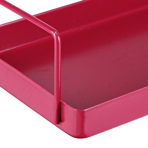 Itens Bandeja com design elegante que transforma qualquer mesa em um objeto de destaque e estilo. 25 cm