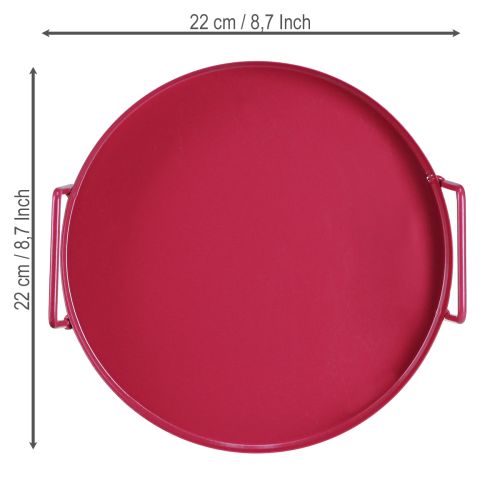 Itens Bandeja versátil, prática para guardar utensílios na sala de jantar e no terraço, 22 cm