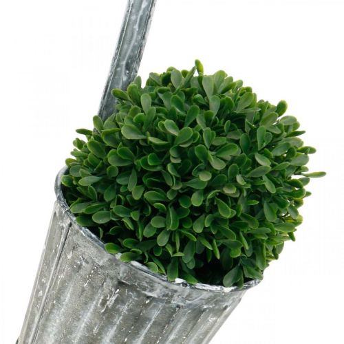 Itens Vaso decorativo para pendurar, vaso de metal, decoração de varanda, vaso de plantas aparência antiga Ø13cm