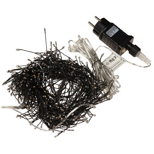 Floristik24 Micro LED cluster luzes de fadas dentro de casa ao ar livre 480 LEDs 300cm