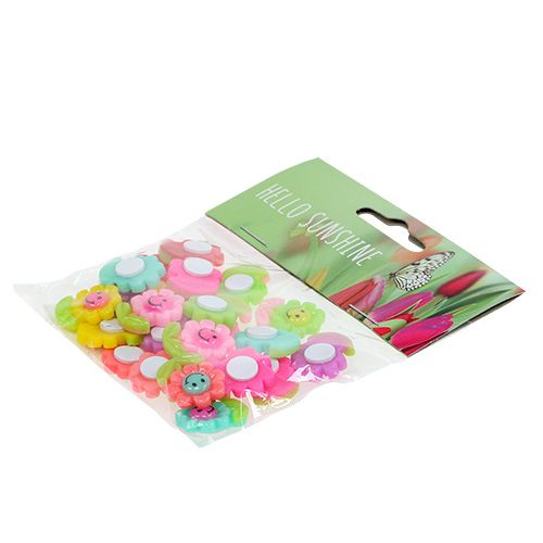 Floristik24 Mini flores para colar 2cm 24 un