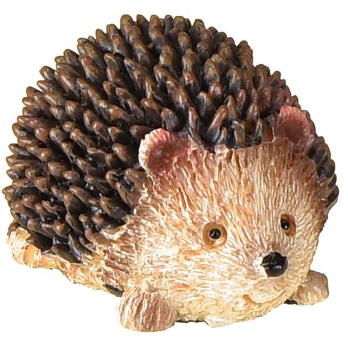 Mini ouriços decorativos de outono pintados à mão 4×2,5×2cm 6 peças