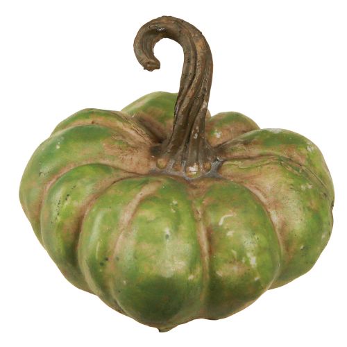 Itens Mini Decoração de Abóbora Fruta Verde Decoração de Outono Sortida 7,5/9/11cm 3 unid.