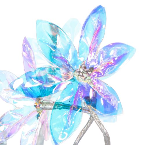 Ramo artificial florido com flores iridescentes, 80 cm | Floristik24.pt