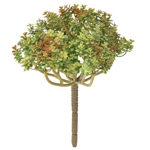 Mini suculenta artificial verde planta artificial com caule H23cm