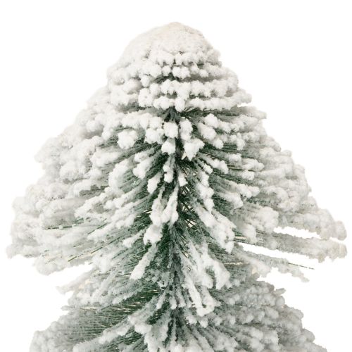 Itens Mini árvore de Natal LED abeto de Natal coberto de neve 40cm