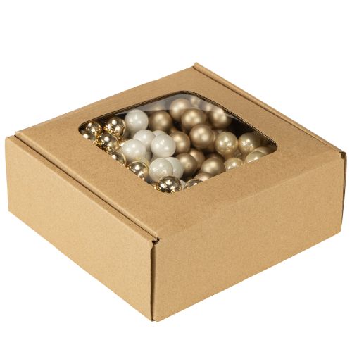 Mini bolas de Natal em arame