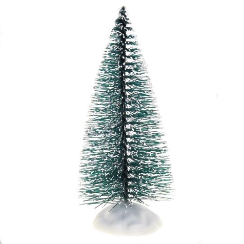 Itens Mini árvore de natal decoração árvore de natal com neve 10cm 4 unidades