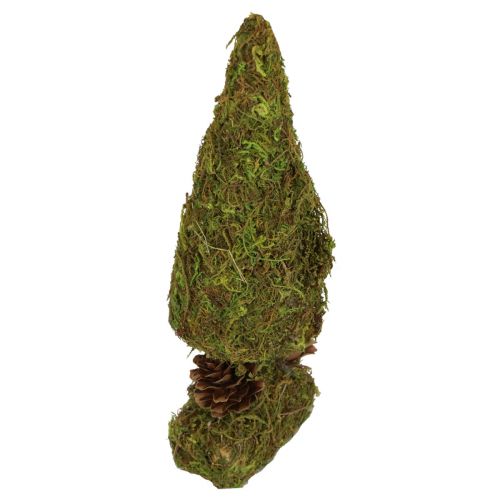 Floristik24 Mini árvore de natal decoração de mesa artificial árvore de musgo Alt.18cm