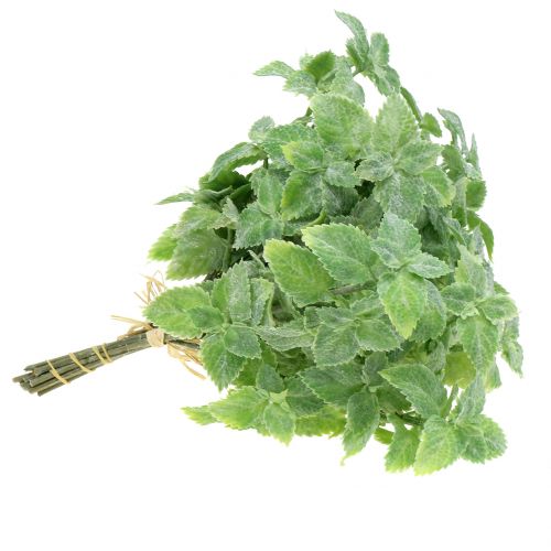 Itens Menta verde artificial 25 cm 12 unidades