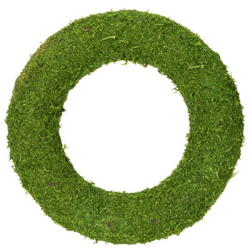 Coroa de musgo como base versátil para ideias criativas de arranjos florais e decoração, 20 cm, 4 peças