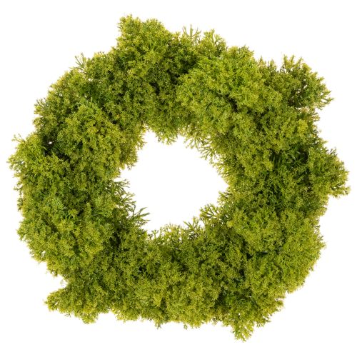Coroa de musgo artificial, decorativa para mesa ou porta, 28 cm comprar | Floristik24.pt