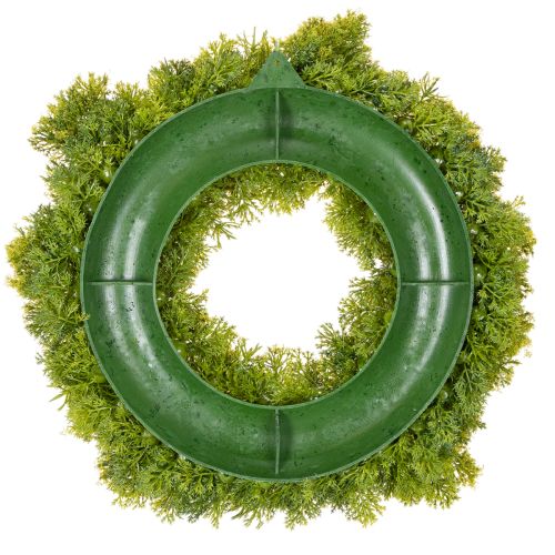 Coroa de musgo artificial, decorativa para mesa ou porta, 28 cm | Floristik24.pt