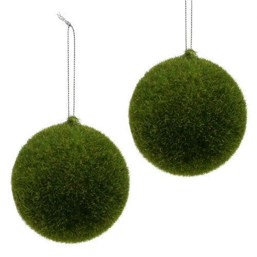 Floristik24 Bola de musgo Ø8cm verde 6pcs