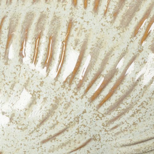 Itens Tigela de cerâmica com design de concha para decoração elegante na sala de estar, 23 cm