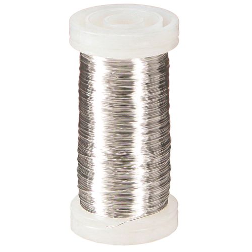 Itens Fio de murta prata 0,30mm 100g