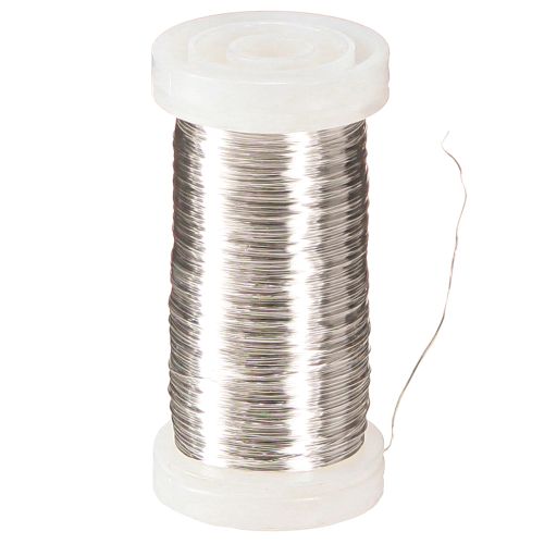 Itens Fio de murta prata 0,30mm 100g