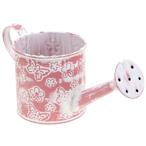 Floristik24 Regador plantador com borboletas Rosa Ø10cm Alt.10cm