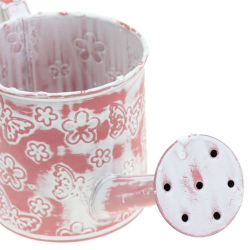 Floristik24 Regador plantador com borboletas Rosa Ø10cm Alt.10cm