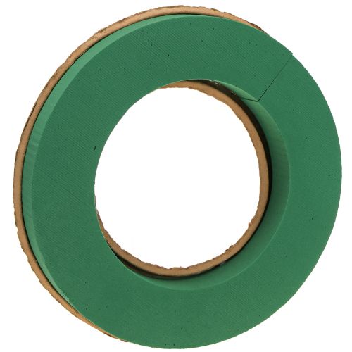 Base de espuma floral molhada para guirlanda feita de papelão Ø25cm 2 peças