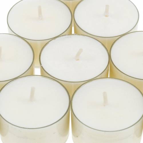 Itens PURE Nature Lights tealights cera de colza tempo de queima natural 7 horas 18 unidades