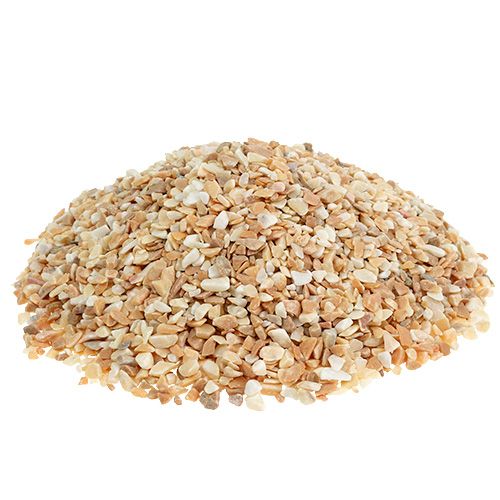 Itens Pedras naturais 5mm - 8mm natural/creme 2kg