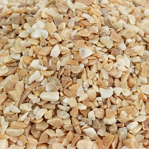 Floristik24 Pedras naturais 5mm - 8mm natural/creme 2kg