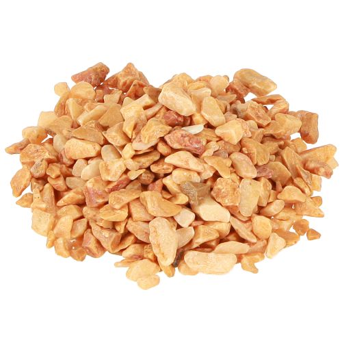 Itens Pedras naturais 5mm - 8mm natural/creme 2kg