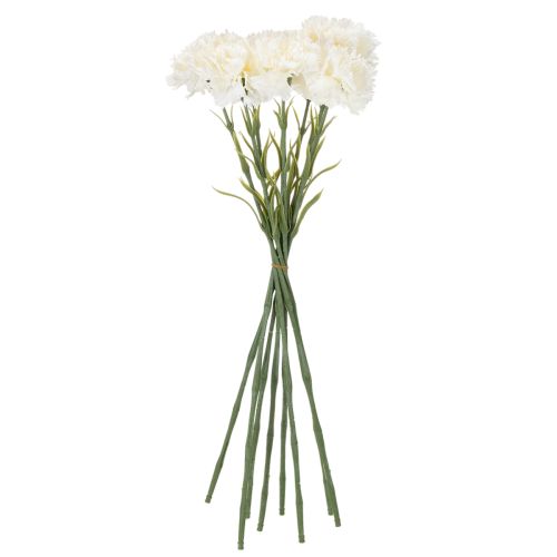Cravo artificial com haste para buquês e coroas, 56 cm, 8 unidades | Floristik24.pt