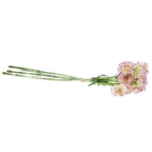 Itens Cravo Branco-Roxo 64cm 4 pcs