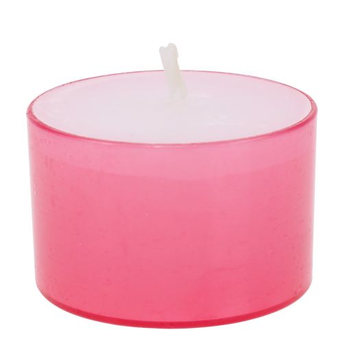 Itens Velas tealights Colorlights em tons pastéis sortidos, tempo de queima 8h, 40 unidades