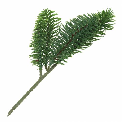 Floristik24 Nobilis abeto ramo artificial verde 24 cm 12 unidades