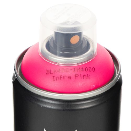 Itens Tinta spray rosa neon fluorescente, Montana Cans 400ml
