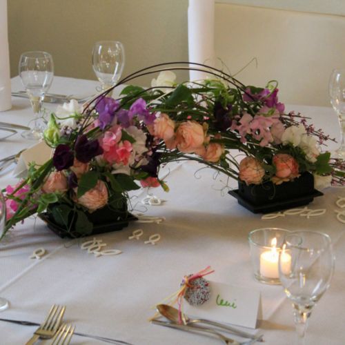 Itens OASIS® Black Table Deco Mini Espuma Floral Preta 4 unidades