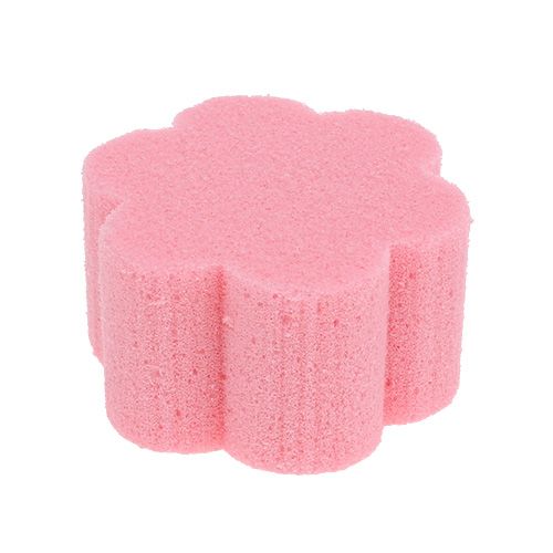 Floristik24 Canapés de espuma floral rosa 5cm 45p