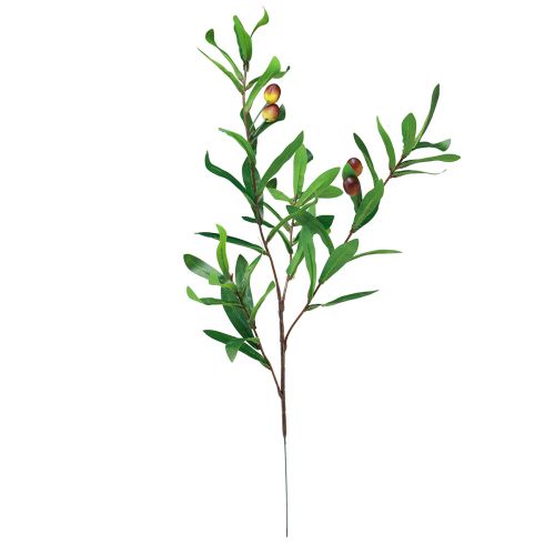 Floristik24 Ramo de oliveira artificial ramo decorativo 45cm