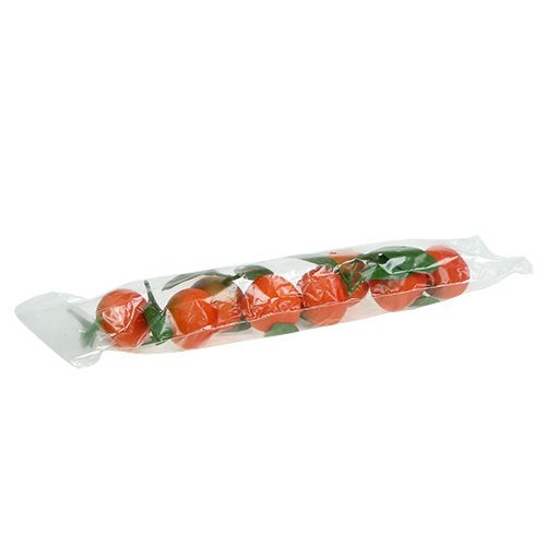 Floristik24 Mini laranja com folha 5cm 8pcs
