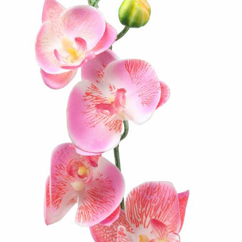 Itens Orquídea Phalaenopsis rosa artificial 60cm